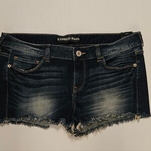 NWT Express Women's Cut-Off Denim Shorts